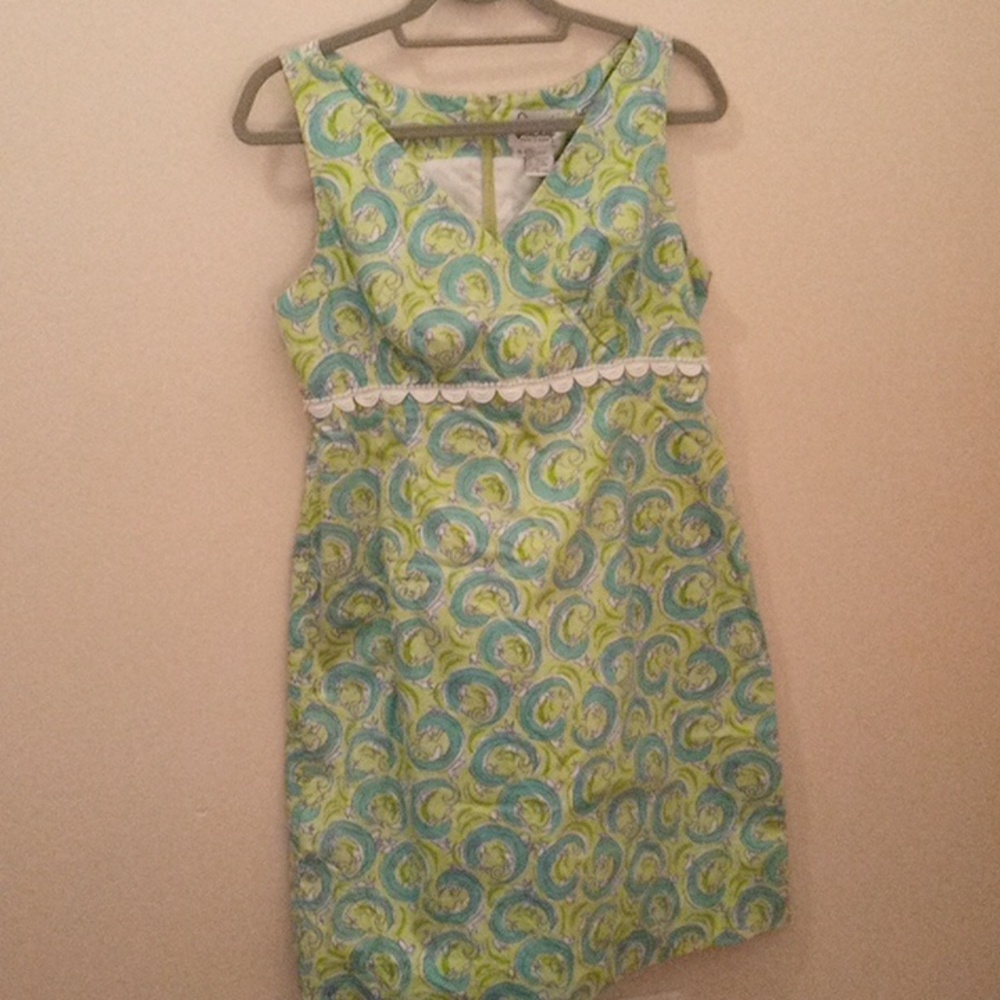 Lilly Pulitzer lizard print shift Dress